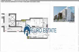 Tirane, shes apartament 1+1+A+BLK Kati 3, 75 m² 82, Eladás