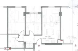 Shitet Apartament 2+1, Univers City, 82000 Euro, Πώληση