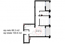 Super Apartamente ne proces ndertimi me 550 eu/m2, Vente