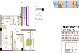Tek Kompleksi Fratari Astir shitet apartament 2+1, Sale