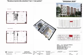 Apartament 1+1 Dogana 2020, KREDITIM NGA BANKA, Shitje