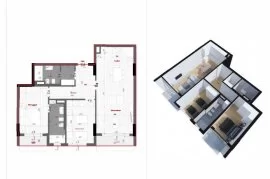 Apartament 2+1+2 Dogana 2020, KREDITIM NGA BANKA, Vente