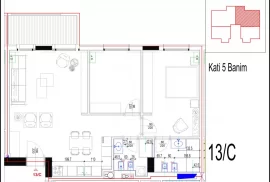 SHITET APARTAMENT 2+1 KOMPLEKSI DELIJORGJI, Πώληση