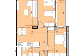 Apartament 2+1 në shitje në “Astir” , Vente