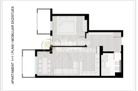Shitet, Apartament 1+1, Yzberisht, 110.000 Euro/Mu, Vente