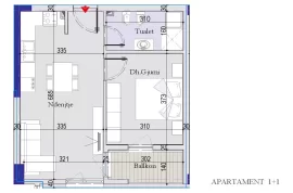 Apartament 1+1 në shitje në “Tirana Entry II” , Shitje