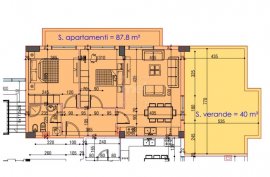 Tek Kodra e Diellit, shitet apartament 2+1, Πώληση