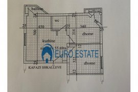 Tirane, shes Apartament 2+1, 63 m²(Laprake), Venta