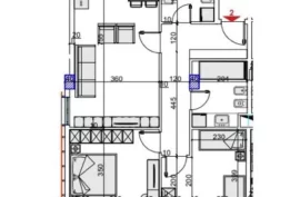 OKAZION... APARTAMENT 2+1 TE UNAZA E RE, Venta