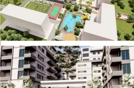 Golem,apartament 2+2+2 tualete,Kavaje., Πώληση